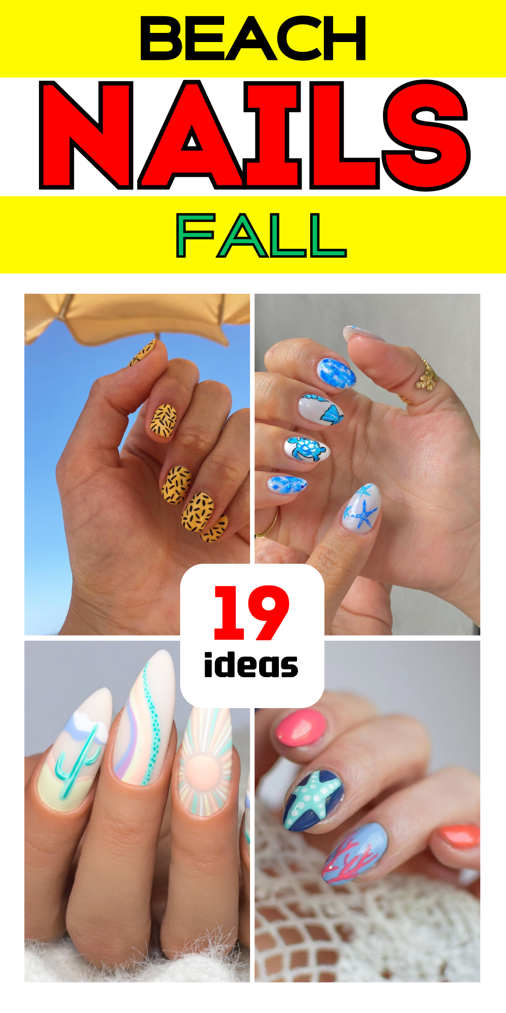 19 Top Fall Beach Nail Designs to Try: Seasonal Trends for Your Nails