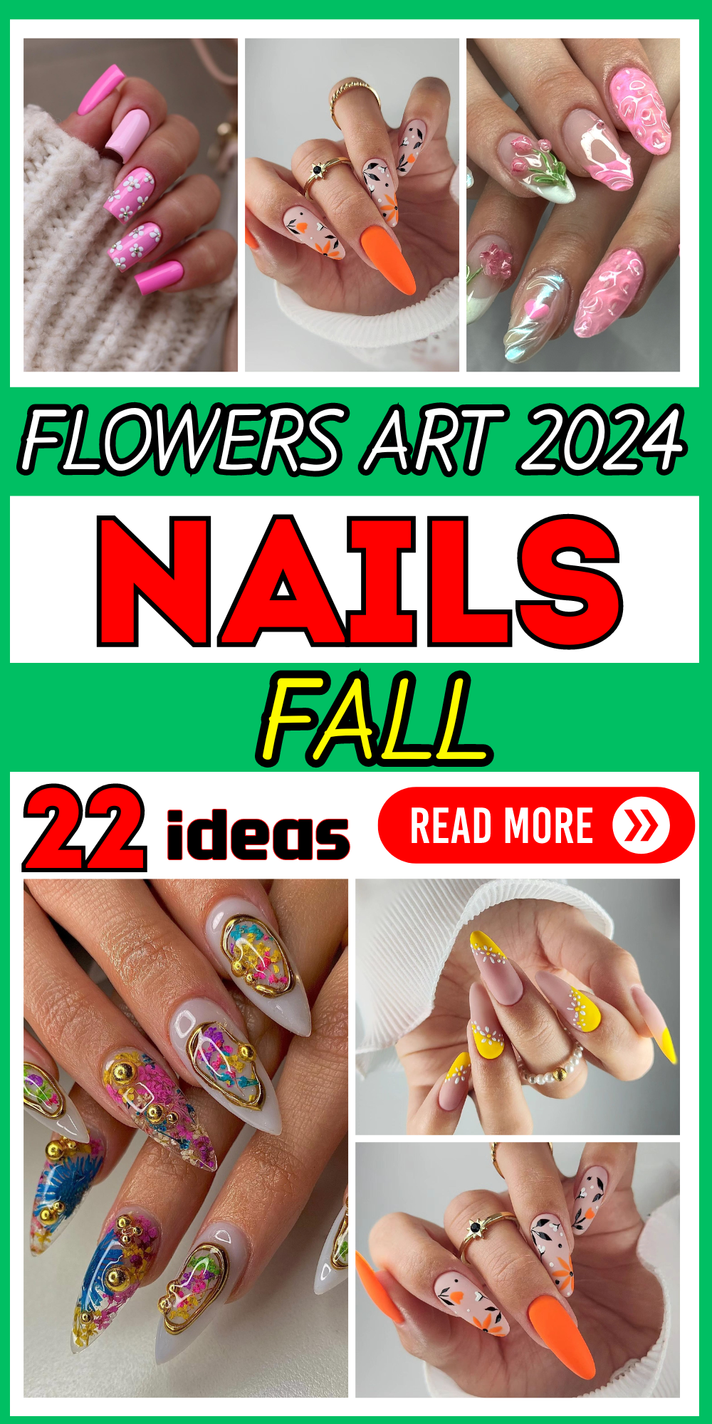 22 Fall Flowers Nail Art 2024: Chic Designs for Every Occasion