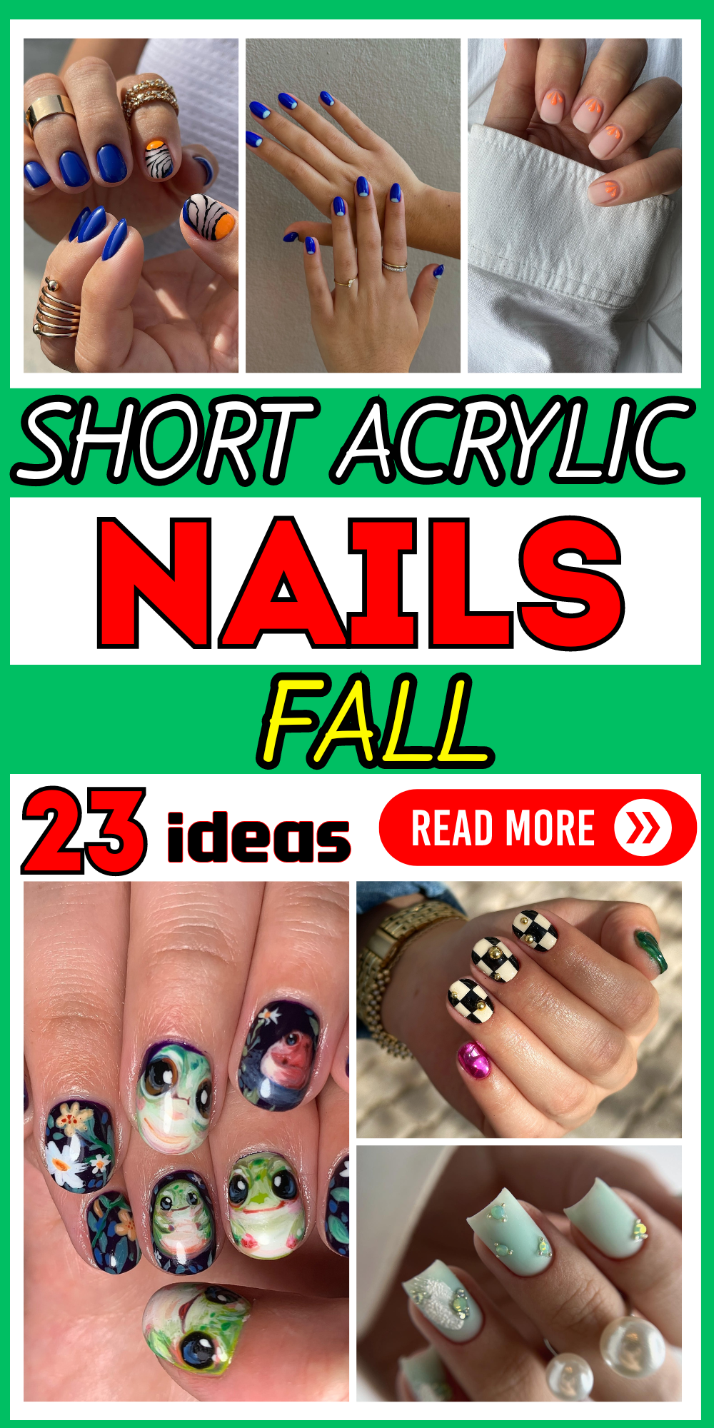 23 Trendy Short Fall Acrylic Nails: Explore Top Designs!