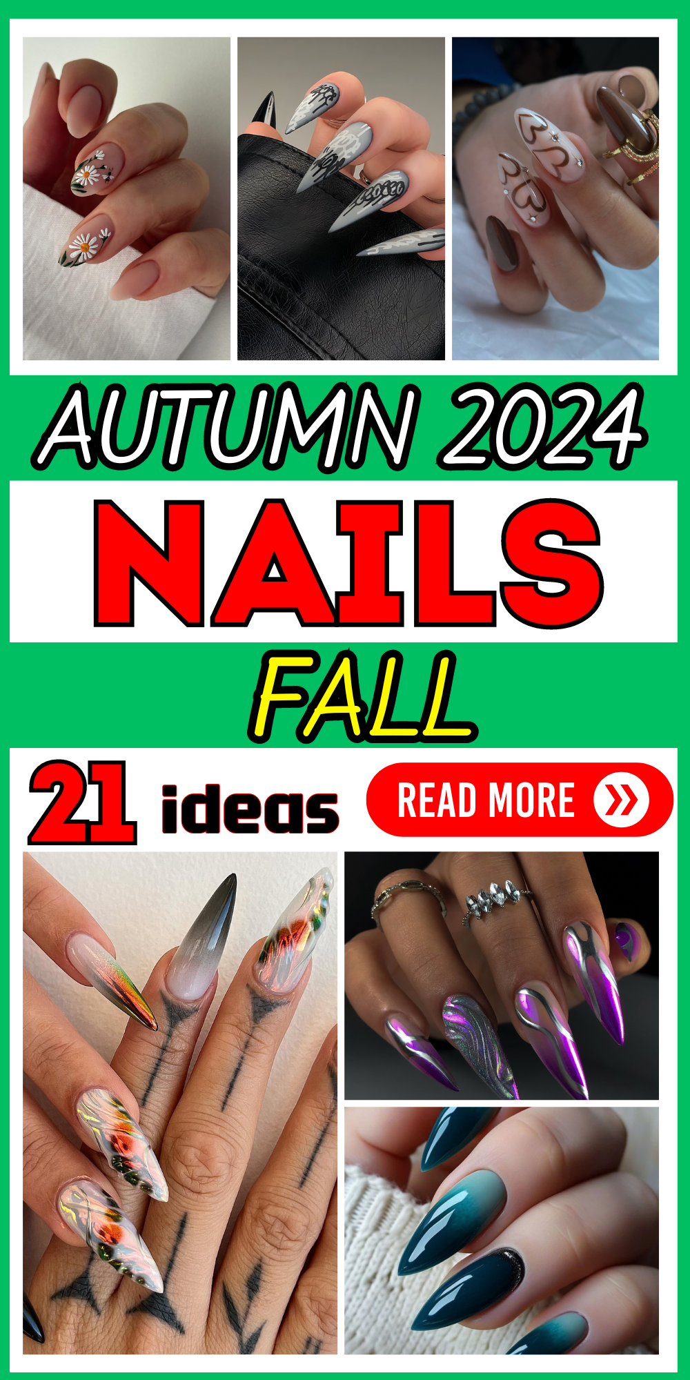 21 Top Autumn Nail Trends: Earthy Tones to Gothic Flames