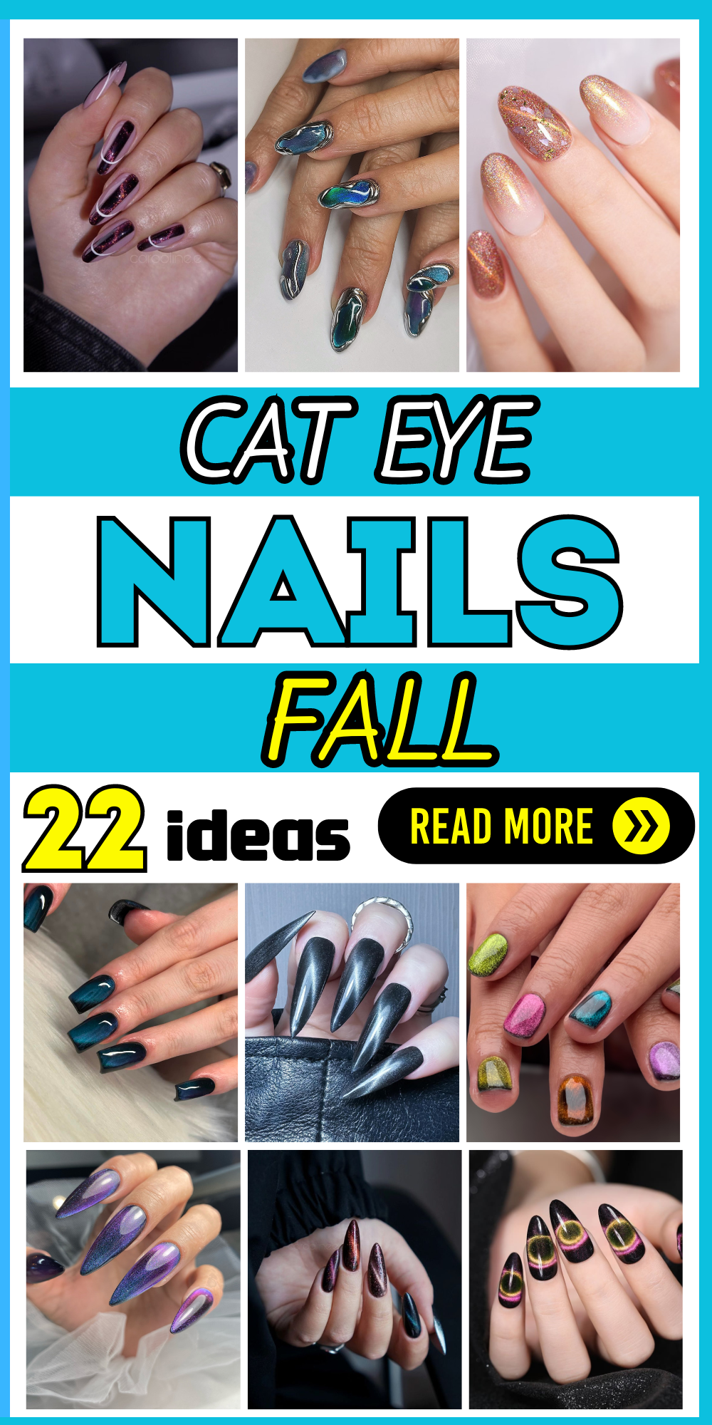 22 Stunning Fall Cat Eye Nail Designs You Must Try