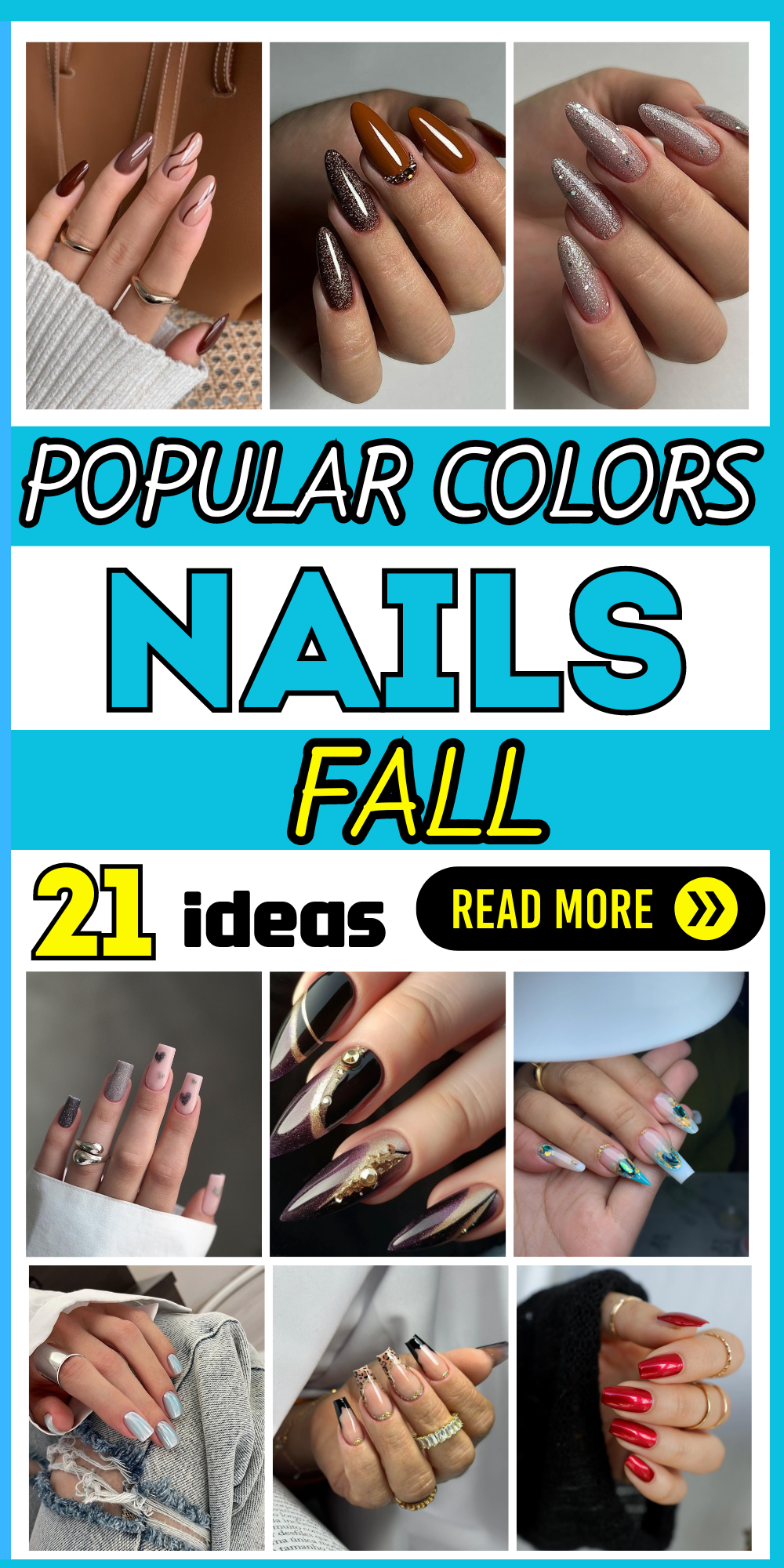 21 Top Popular Fall Nail Colors: Trendy Shades for Every Style