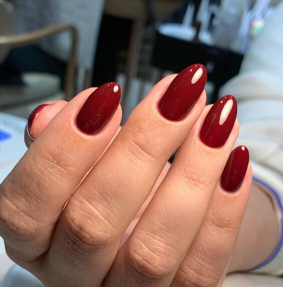 23 Elegant Dark Red Nail Designs: Luxury Meets Creativity