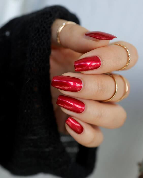 19 Unleash Boldness: Top Red Nail Designs & Where to Wear Them!