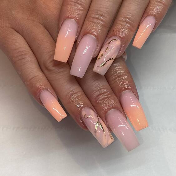 22 Peach Color Nails: Elegant Designs for Every Occasion - Inspiring Art Ideas & Trends