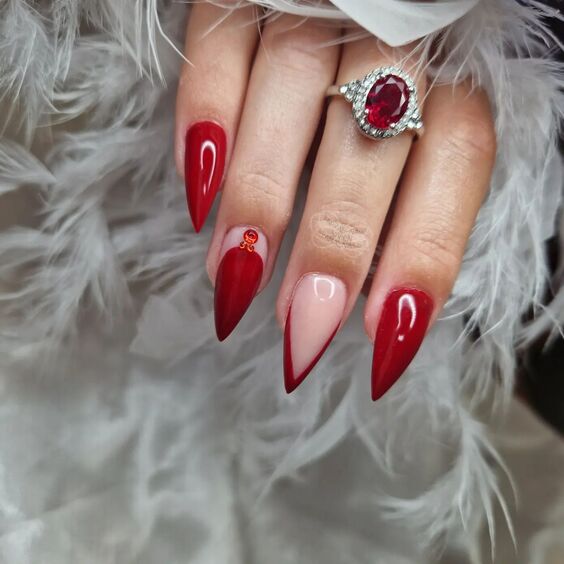 23 Elegant Dark Red Nail Designs: Luxury Meets Creativity