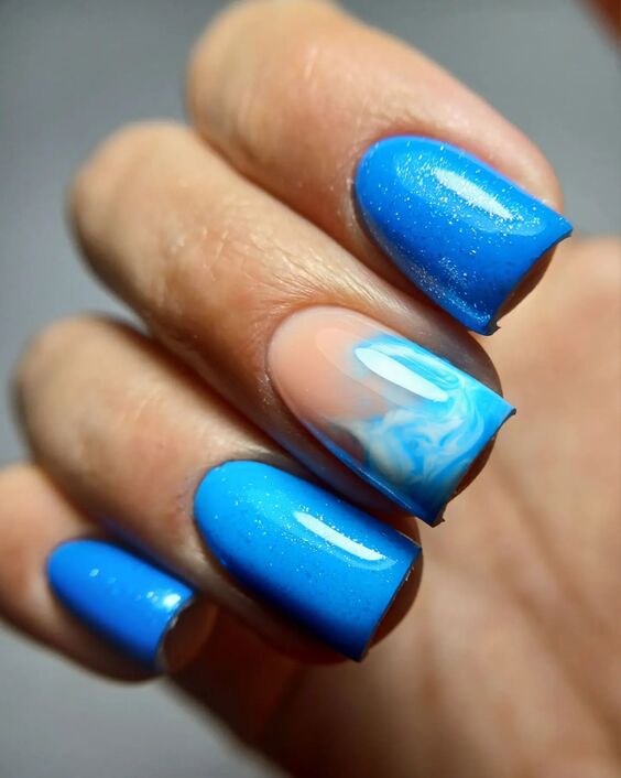 19 Top Blue Nail Colors & Designs for 2024: OPI, Gel, DND & More