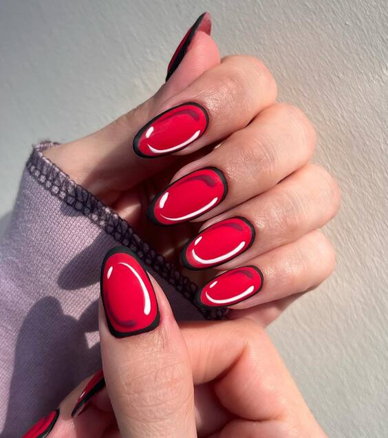 19 Unleash Boldness: Top Red Nail Designs & Where to Wear Them!