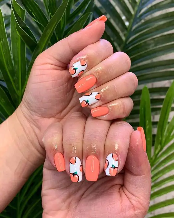 22 Peach Color Nails: Elegant Designs for Every Occasion - Inspiring Art Ideas & Trends