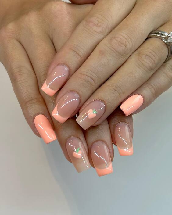 22 Peach Color Nails: Elegant Designs for Every Occasion - Inspiring Art Ideas & Trends