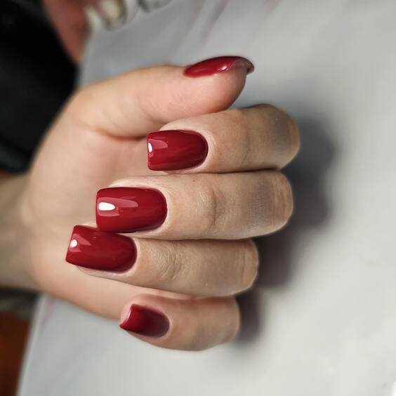 23 Elegant Dark Red Nail Designs: Luxury Meets Creativity