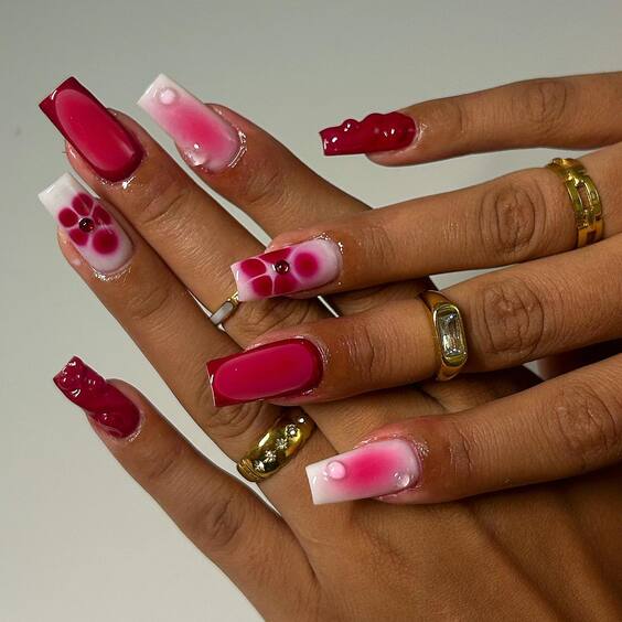 19 Unleash Boldness: Top Red Nail Designs & Where to Wear Them!