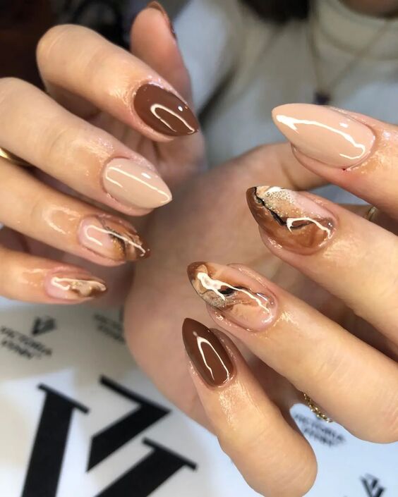 23 Stunning Brown Color Nails Designs: Elegant, Trendy & Easy DIY Ideas for Every Season