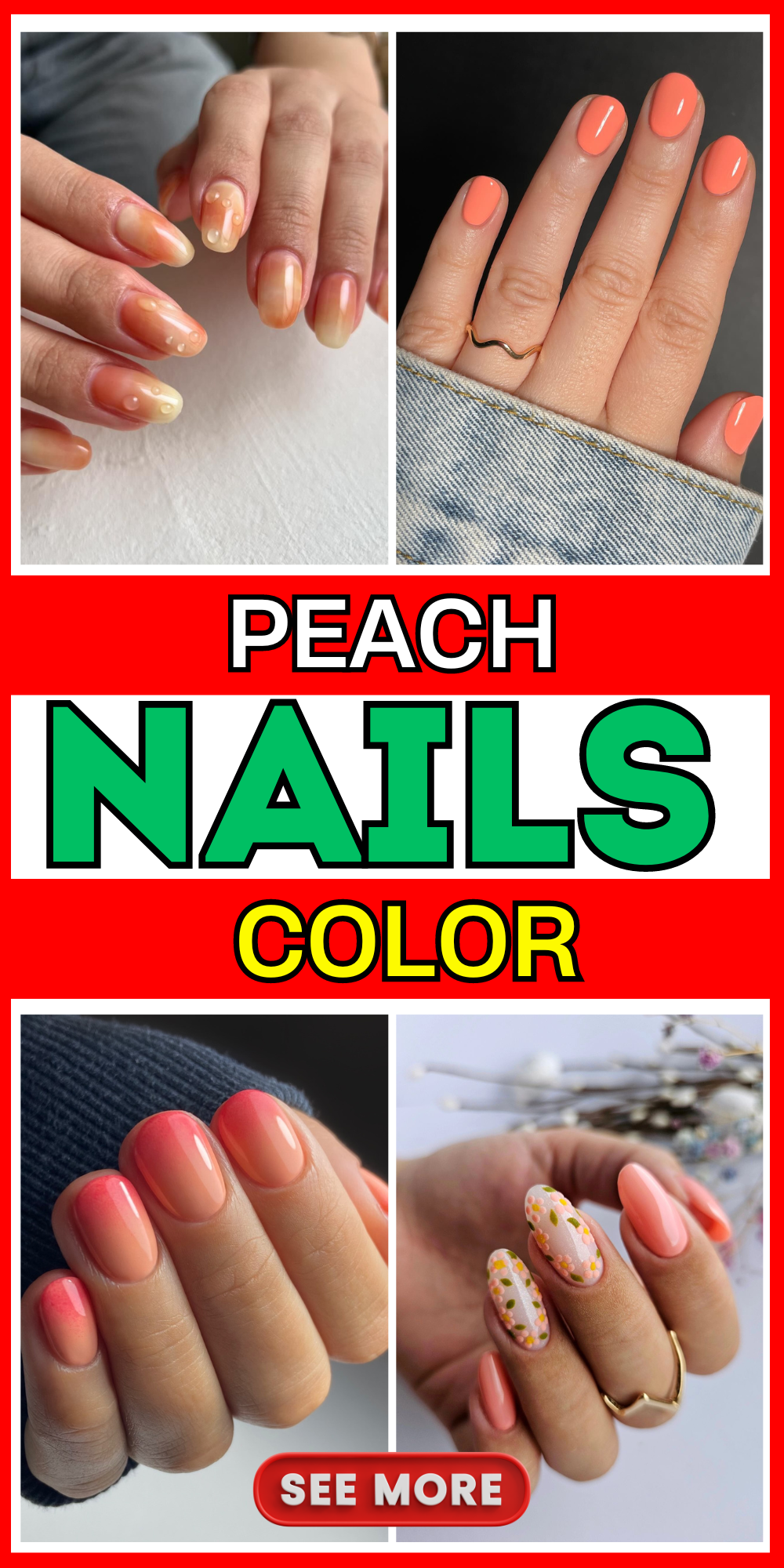 22 Peach Color Nails: Elegant Designs for Every Occasion - Inspiring Art Ideas & Trends