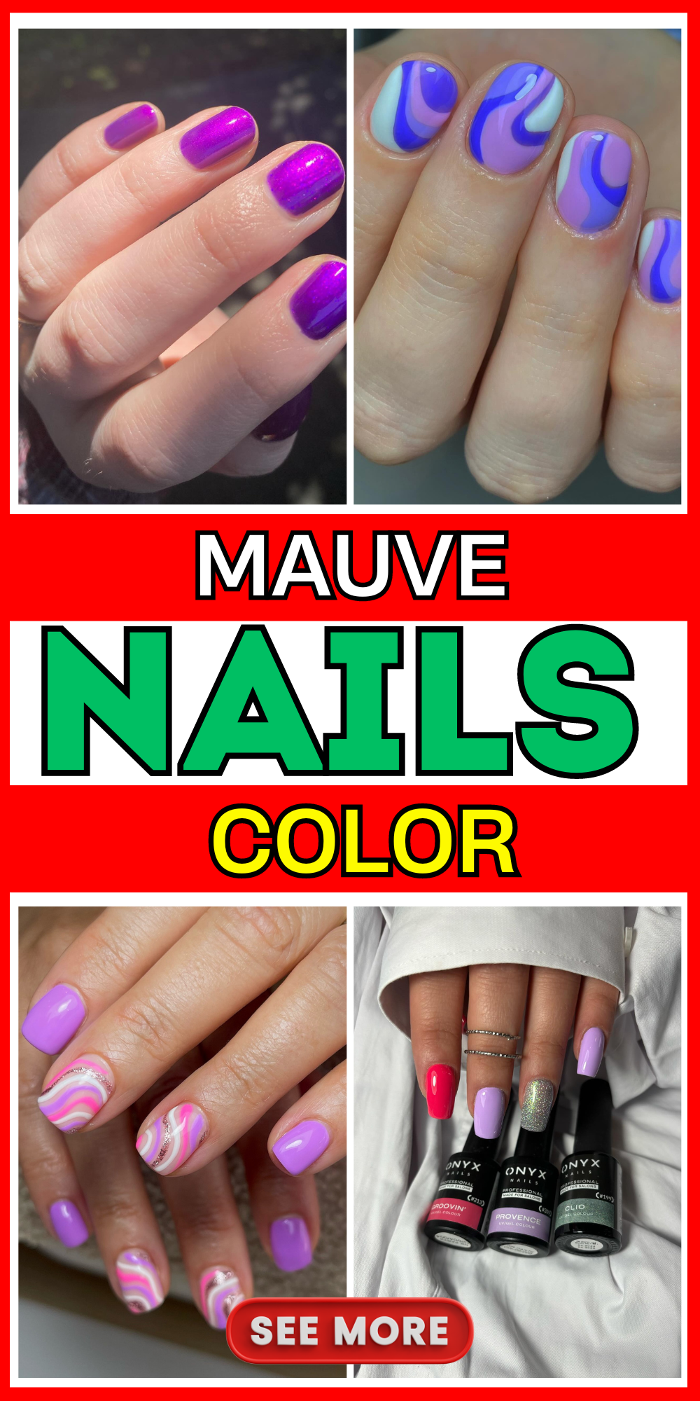 19 Stunning Mauve Nail Color Ideas for 2024: Explore the Latest Trends and Designs