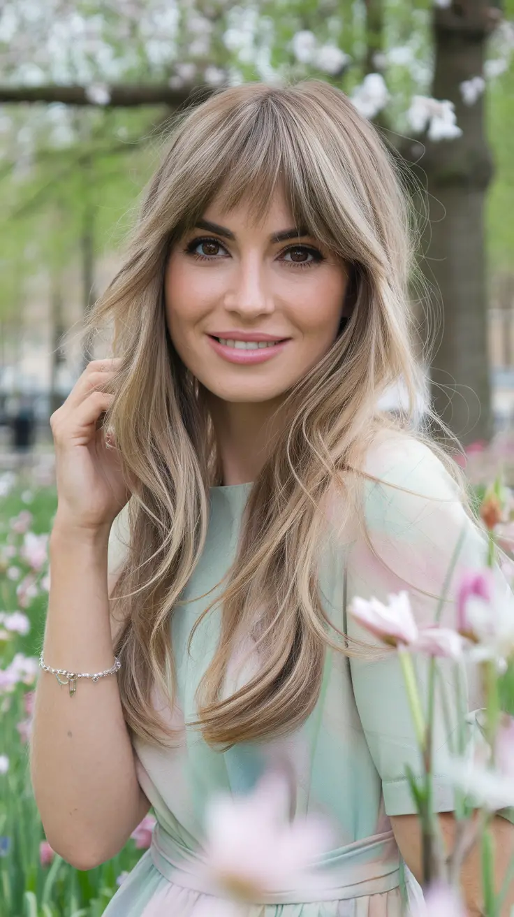 Trendy Spring Haircuts for Long Hair 2025 for Women