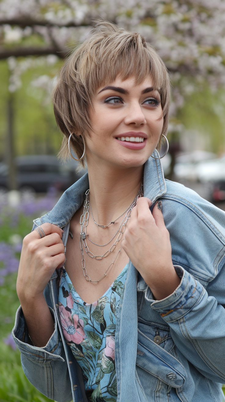 Short Spring Haircuts Ideas for Women 2025 – Trendy & Chic