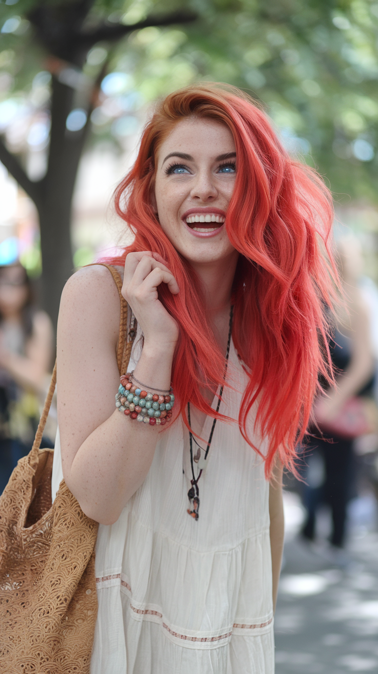 Trendy Spring Red Hair Color Ideas for Women 2025