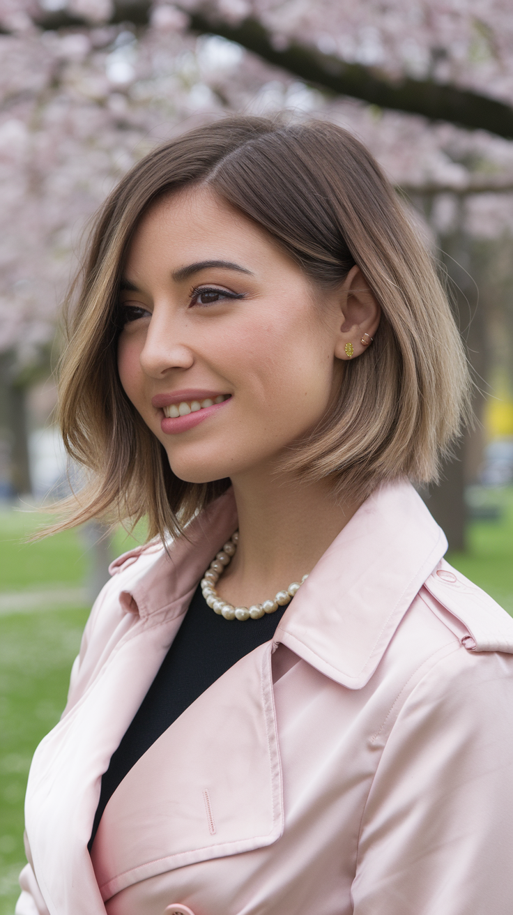 Spring Haircuts for Shoulder Length Hair 2025 – Trendy Ideas