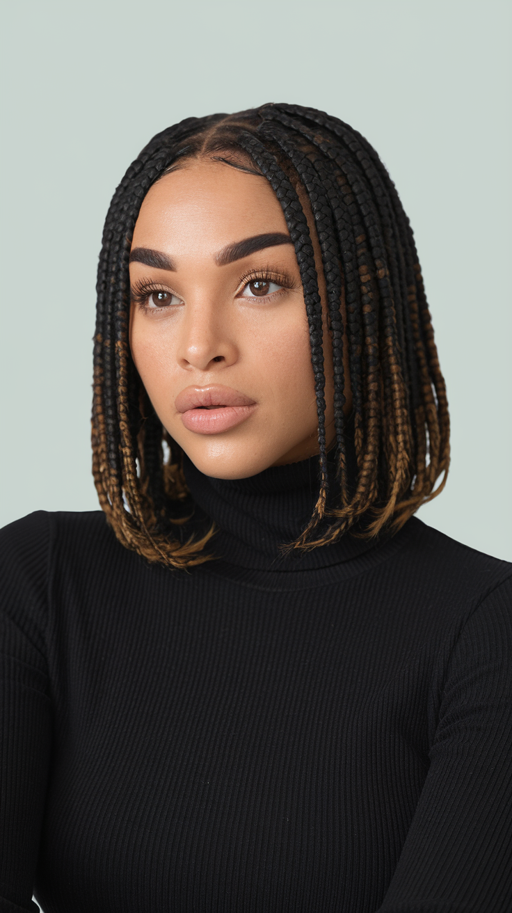 Spring Box Braid Hairstyle Ideas for Women in 2025