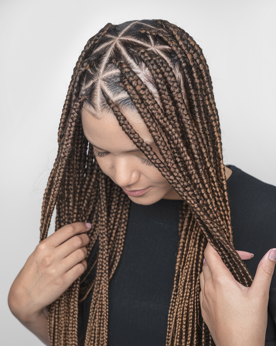 Spring Box Braid Hairstyle Ideas for Women in 2025