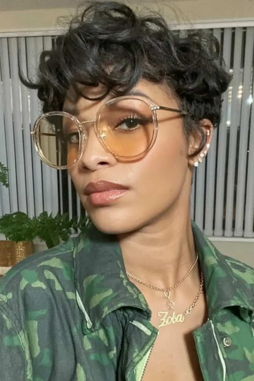 Black Women Hairstyles - Summer 2025 Trends Playful Natural Short Hair Pixie