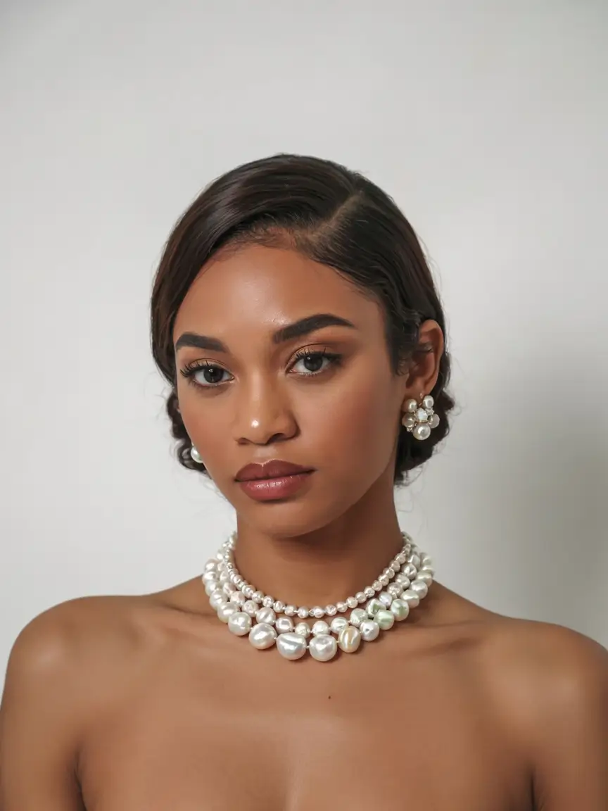 Black Women Hairstyles - Summer 2025 Trends Classic Elegance With Side-Parted Updo