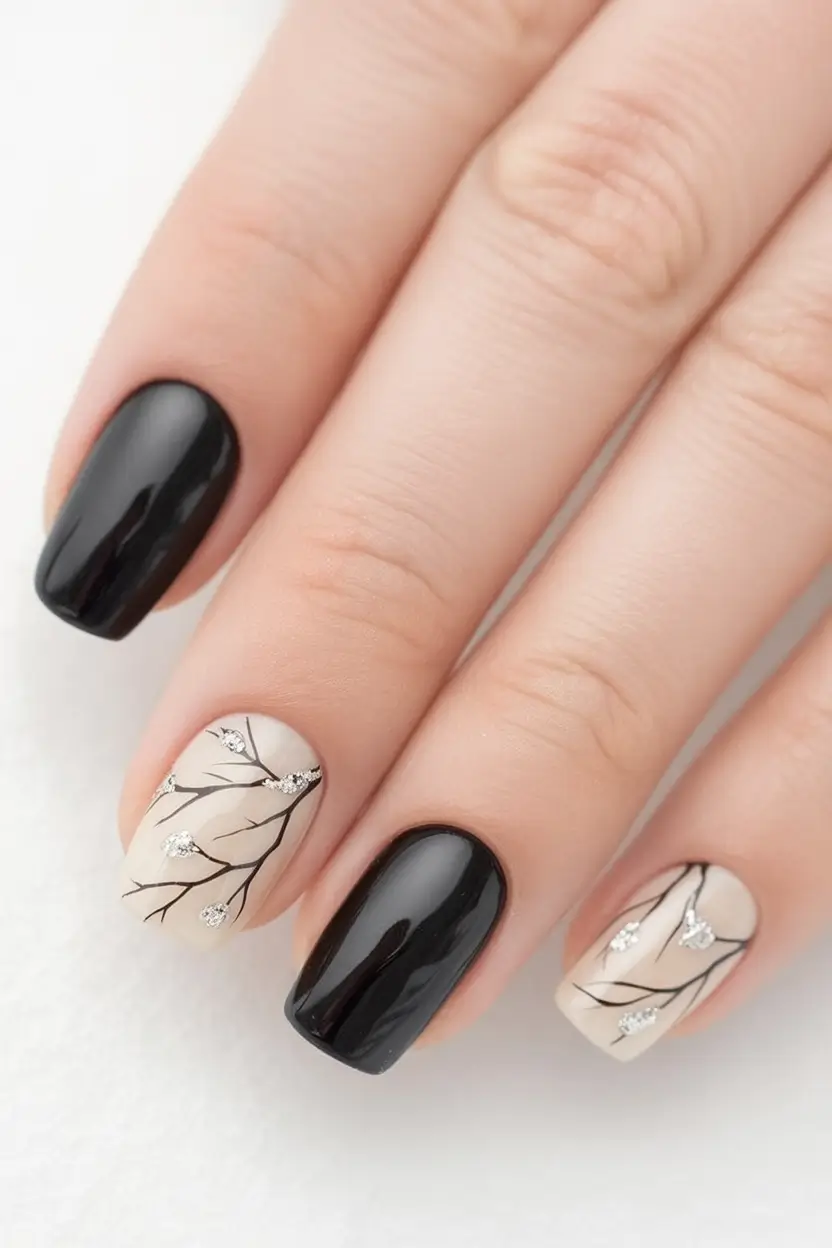 Classy Summer Nails for 2025 Style Branches and Gemlight
