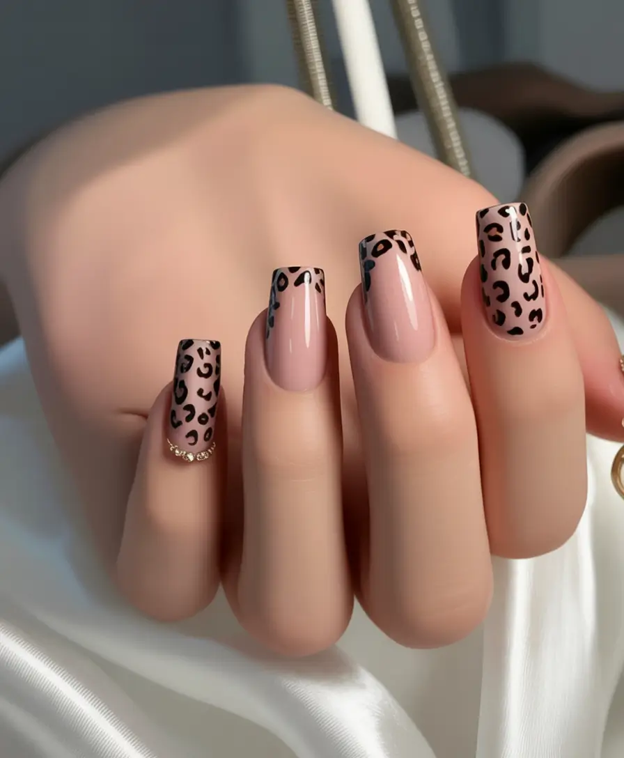 Coffin Nails for Summer 2025 Vibes Muted Mauve with Wild Tips