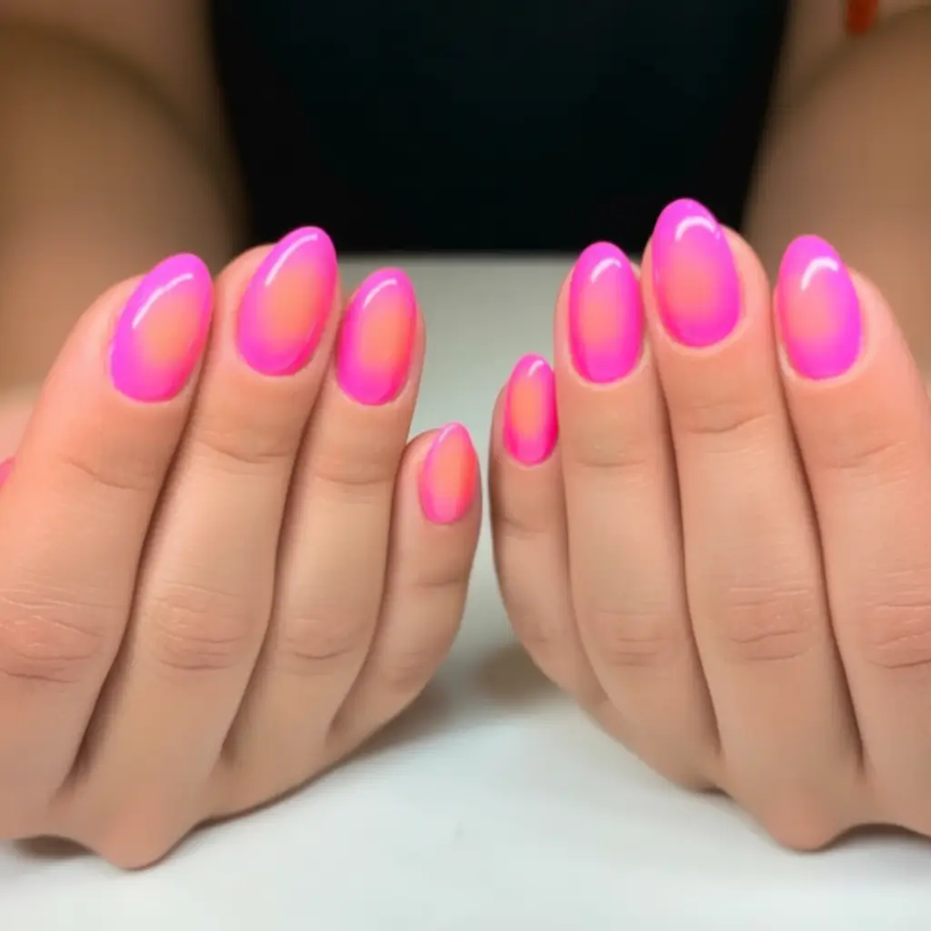 Cute Nails for a Perfect 2025 Summer Electric Orchid Glaze