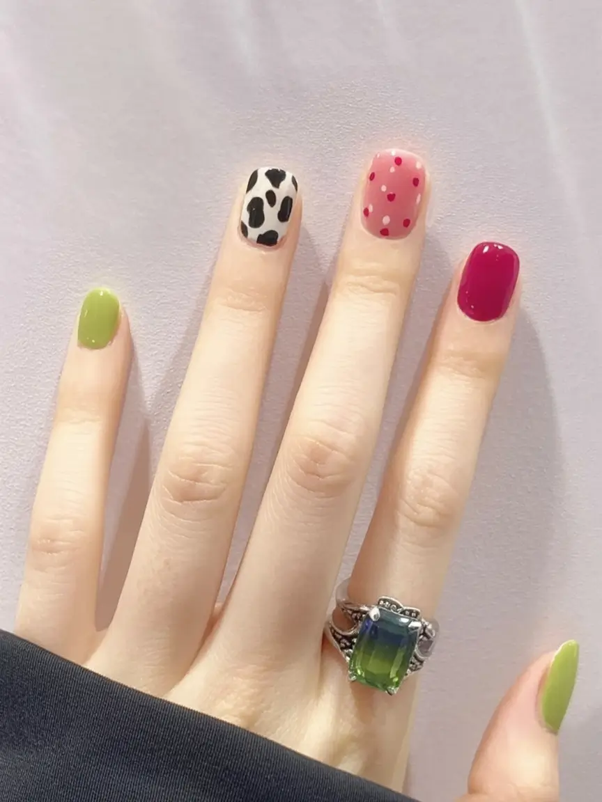 Cute Summer Nails You’ll Love in 2025 Mixed Mood & Mini Masterpieces
