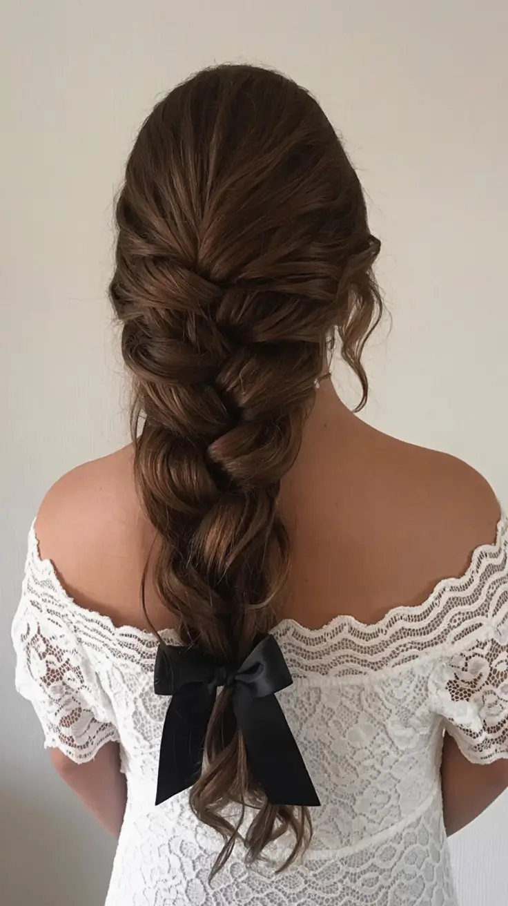 effortless natural hair inspiration for summer 2025! Twisted Ribbon Braid With Soft Texture