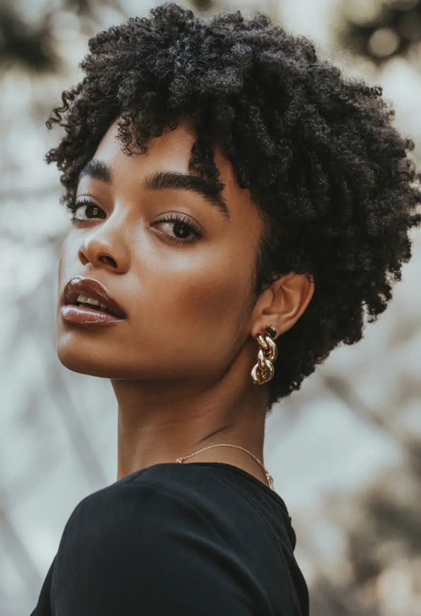 Effortless Natural Hair Inspiration for Summer 2025! Short and Defined Coils That Radiate Power