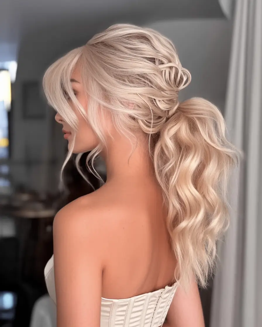 Effortless Natural Hair Inspiration for Summer 2025! Soft Blonde Texture with Loose Volume