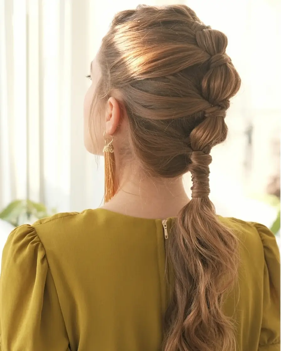 Effortless Natural Hair Inspiration for Summer 2025! Twisted Crown Pony with Smooth Shine