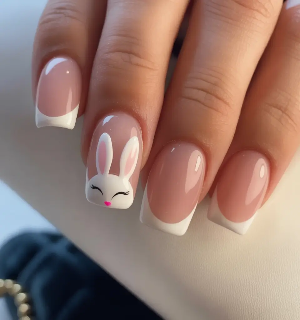 French Tips for Summer 2025 Hop Into White Chic