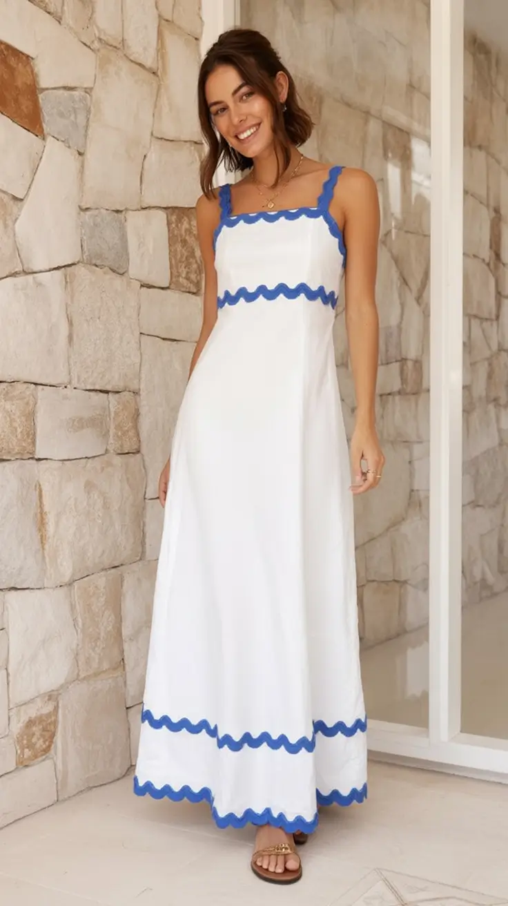 july 2025 outfits youll live in coastal scallops with retro charm