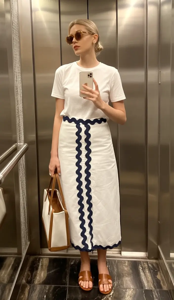 July 2025 Outfits You’ll Live In Monochrome With a Graphic Twist