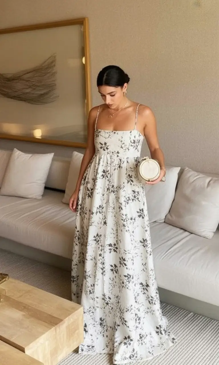 july 2025 outfits youll live in soft florals for indoor elegance
