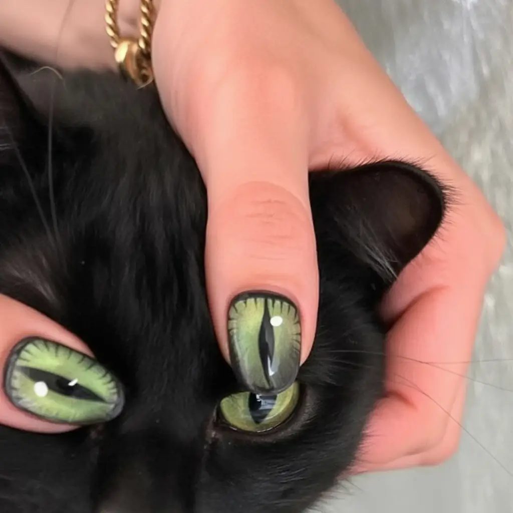 Best June Nail Colors for 2025 Cat-Eye Illusion Nails