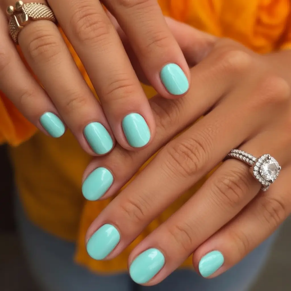 Oval Nail Looks for Summer 2025 Mint Condition Minimalist