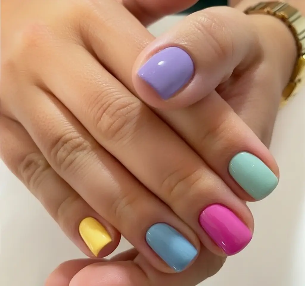 Pretty Nails You’ll Love in 2025 Pastel Daydream Shorties
