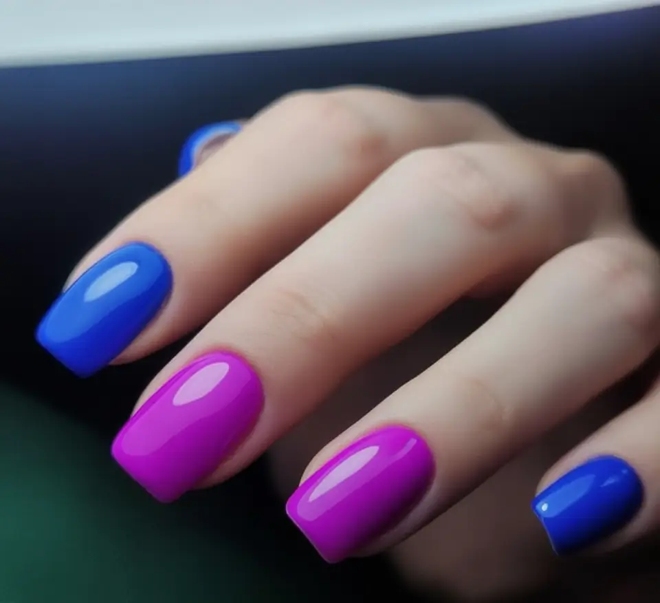 Simple Nails for a Chill 2025 Summer Summer Sonic Pop