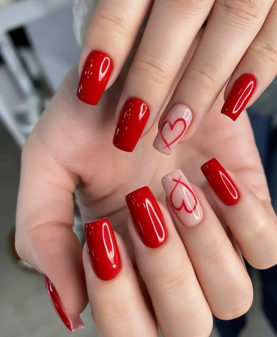 Summer 2025 Nail Designs to Try Classic Red With a Playful Twist