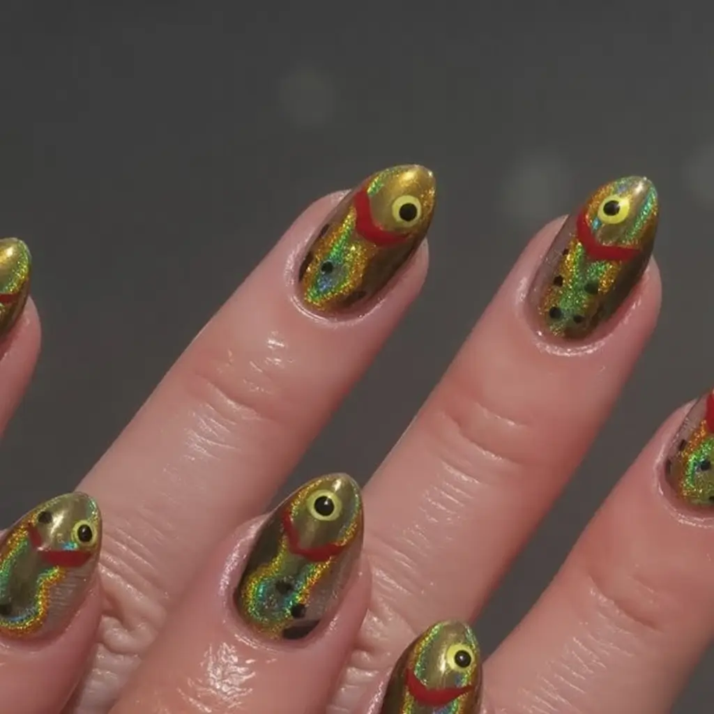 Holographic Fish Fantasy Summer 2025 Top Nail Colors