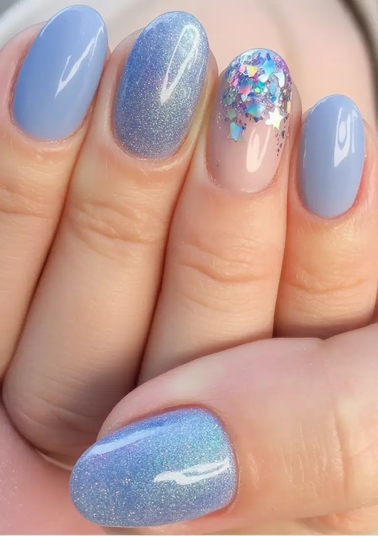 Top Nail Colors for Summer 2025 Mermaid Dust Meets Shimmer
