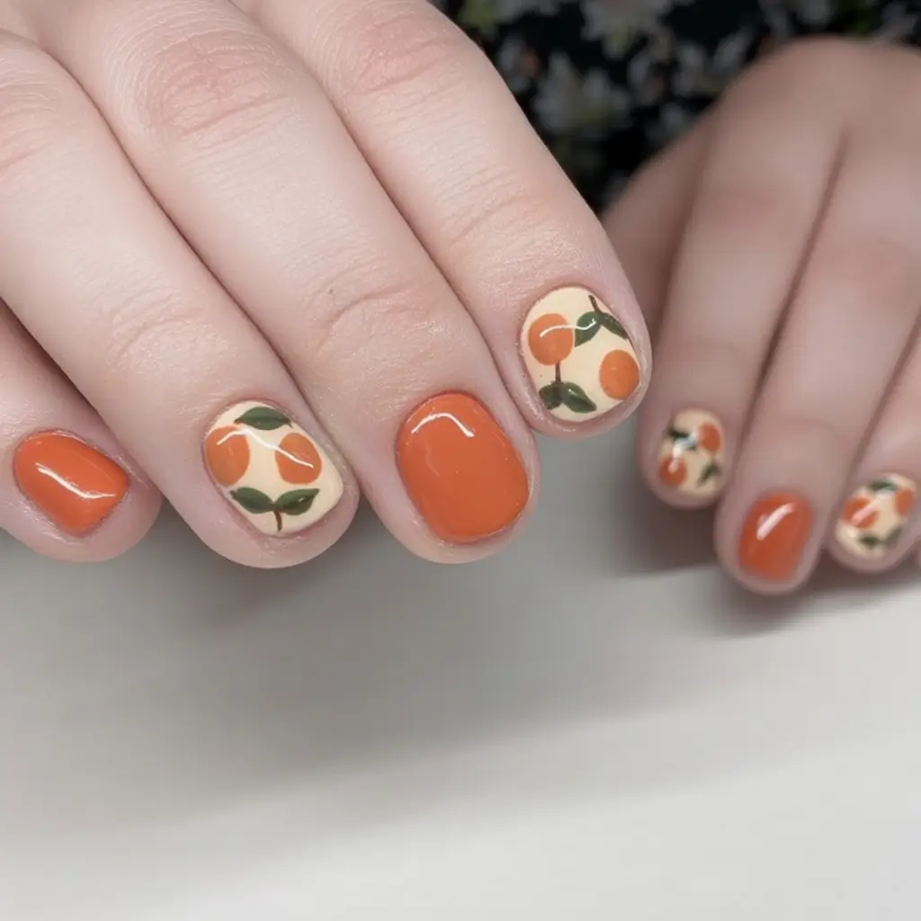 Tropical Fruit Nails for Summer 2025 Little Tangerine Orchard