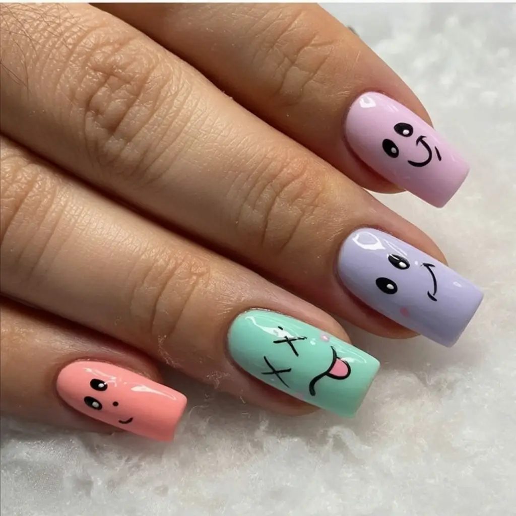 Vacation Nails to Pack for Summer 2025 Pastel Smiley Squad