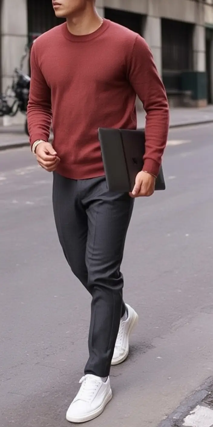 2025 men’s business casual looks for the fall season Downtown Comfort with Executive Confidence