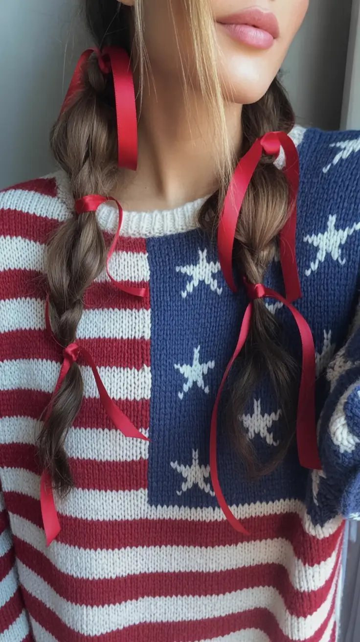 4th of July Outfits That Sparkle in 2025 Knit Americana With Sweet Details